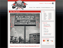 Tablet Screenshot of bayviewservice.com